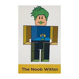 *NEW/SEALED*  RARE ROBLOX FIGURE - THE NOOB WITHIN